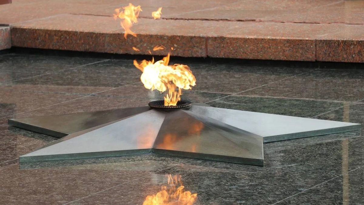 Город Димитровград вечный огонь