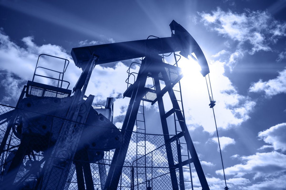 Нефтяная промышленность синяя