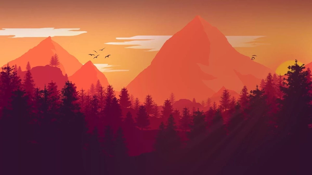 Фон Firewatch 4k