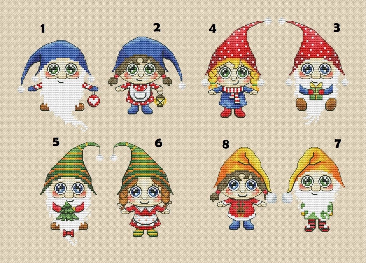 С новым годом гномики