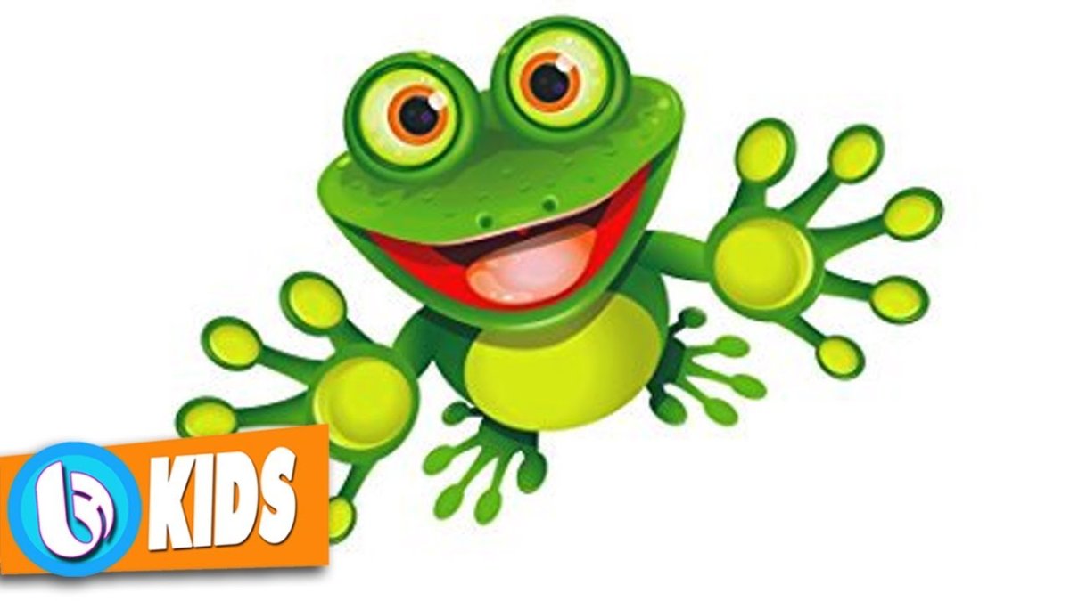 Лягушка мультяшная