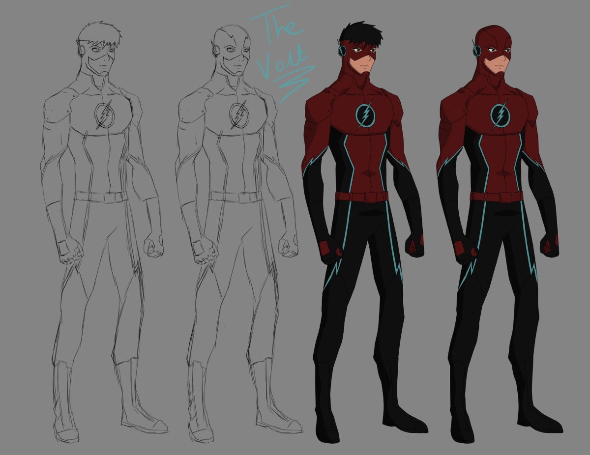 DC young Justice концепты