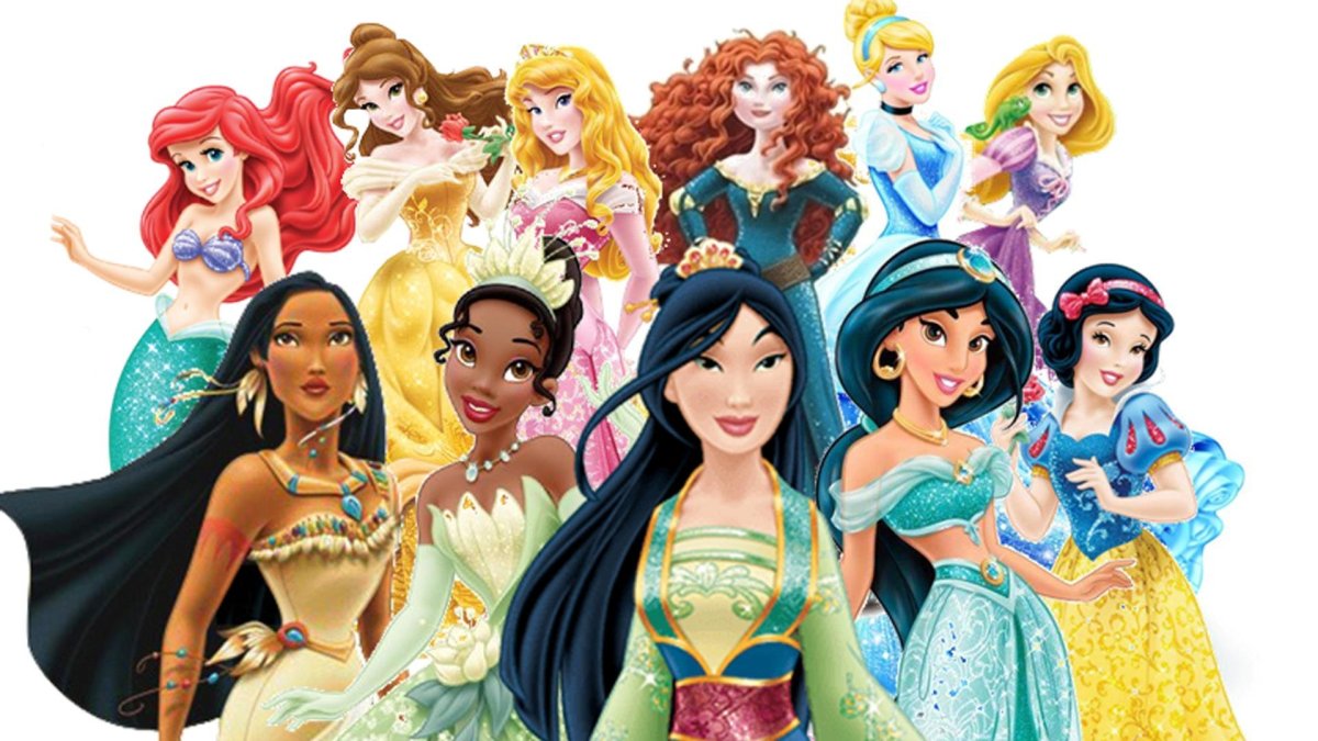 Анна Эльза Ариэль Покахонтас