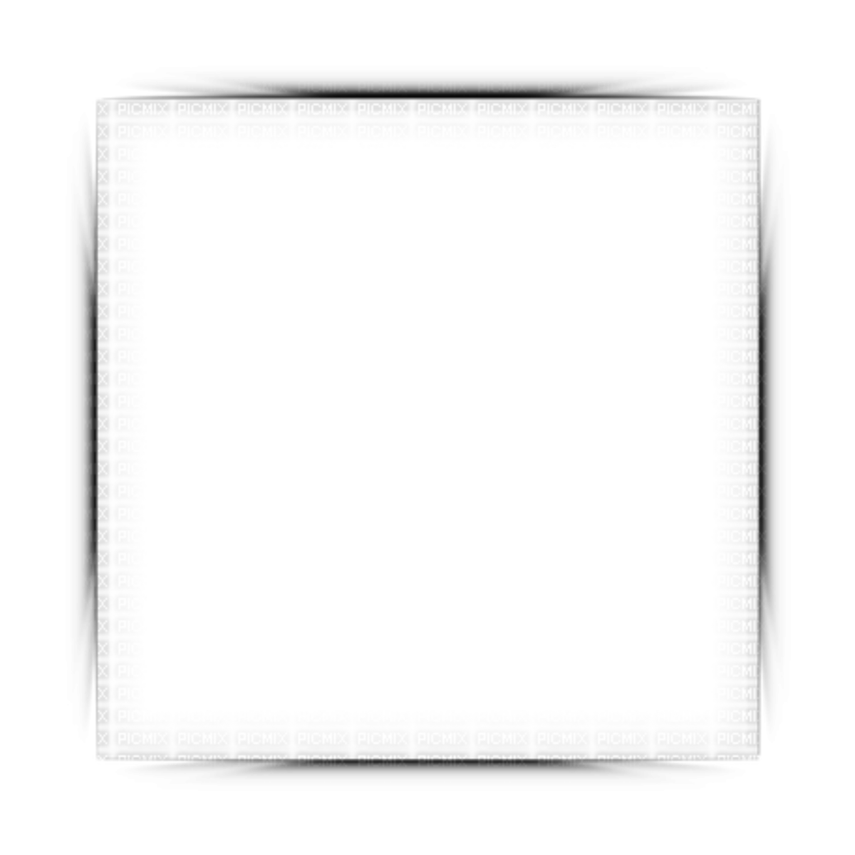 Рамка квадратная на прозрачном фоне