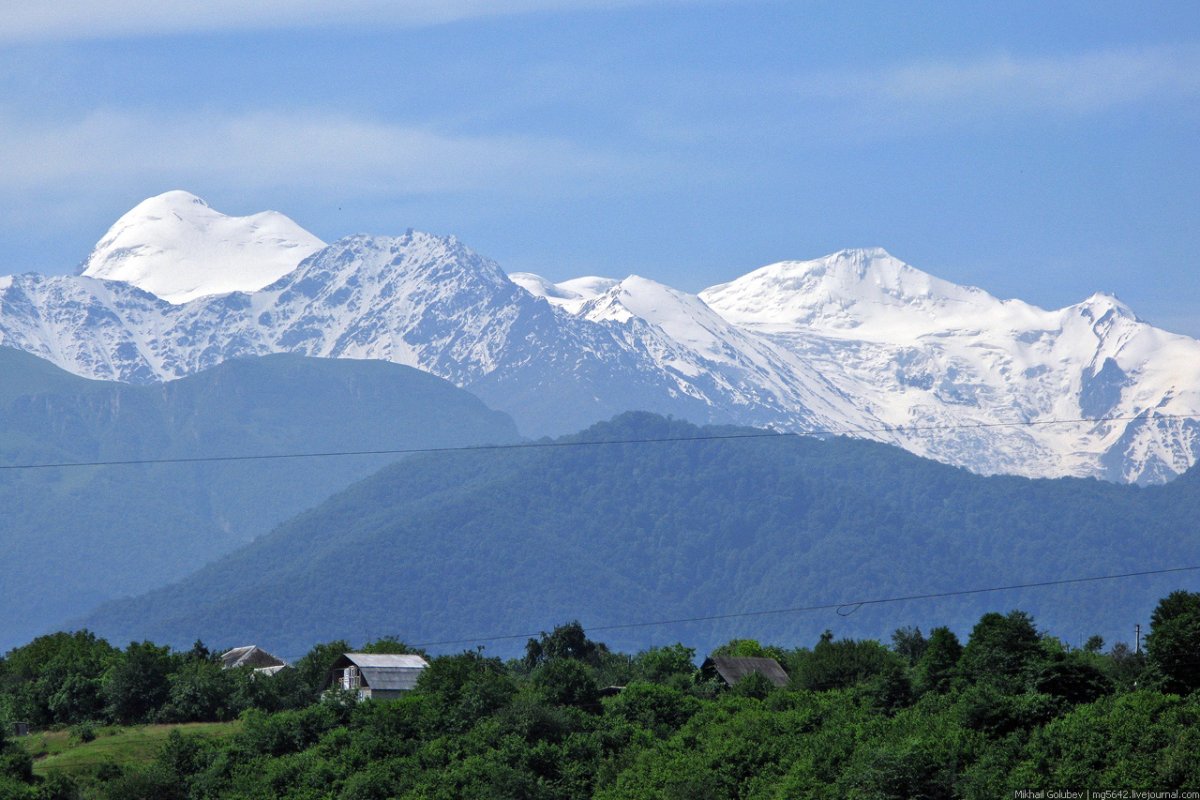 Гора Казбек Северная Осетия