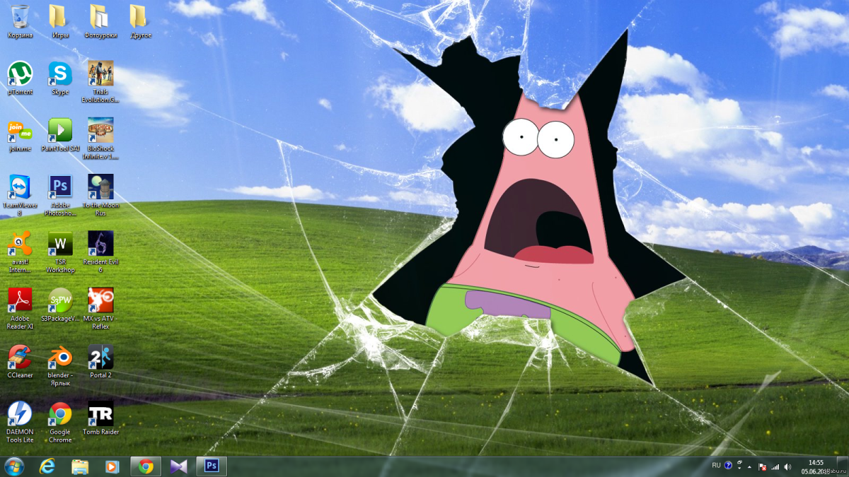 Заставка на рабочий стол Миньоны