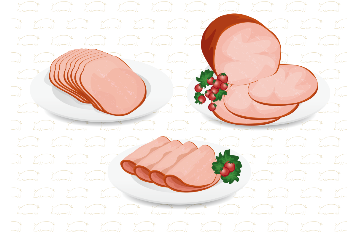 Сосиски мультяшные