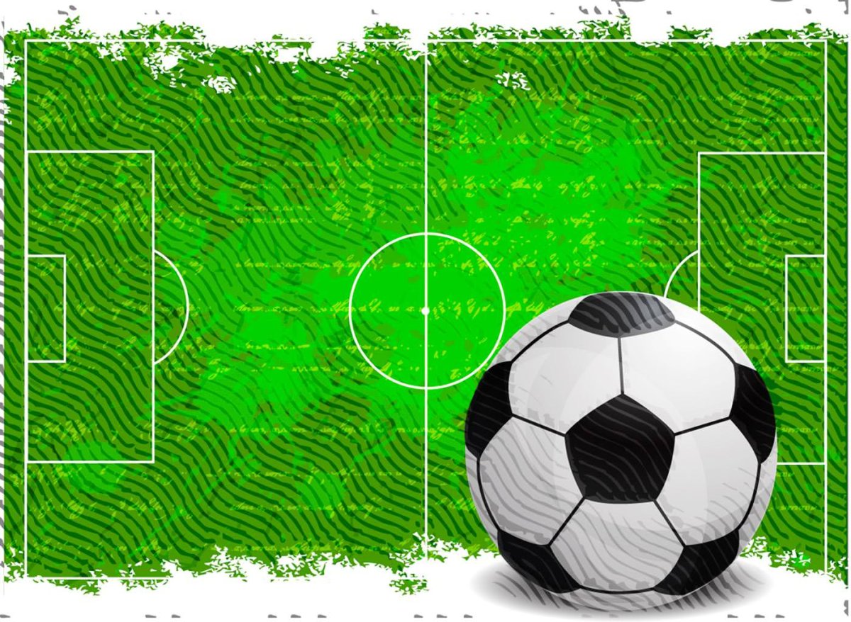 Рамка футбольное поле