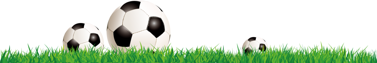 Рамка с футбольными мячами