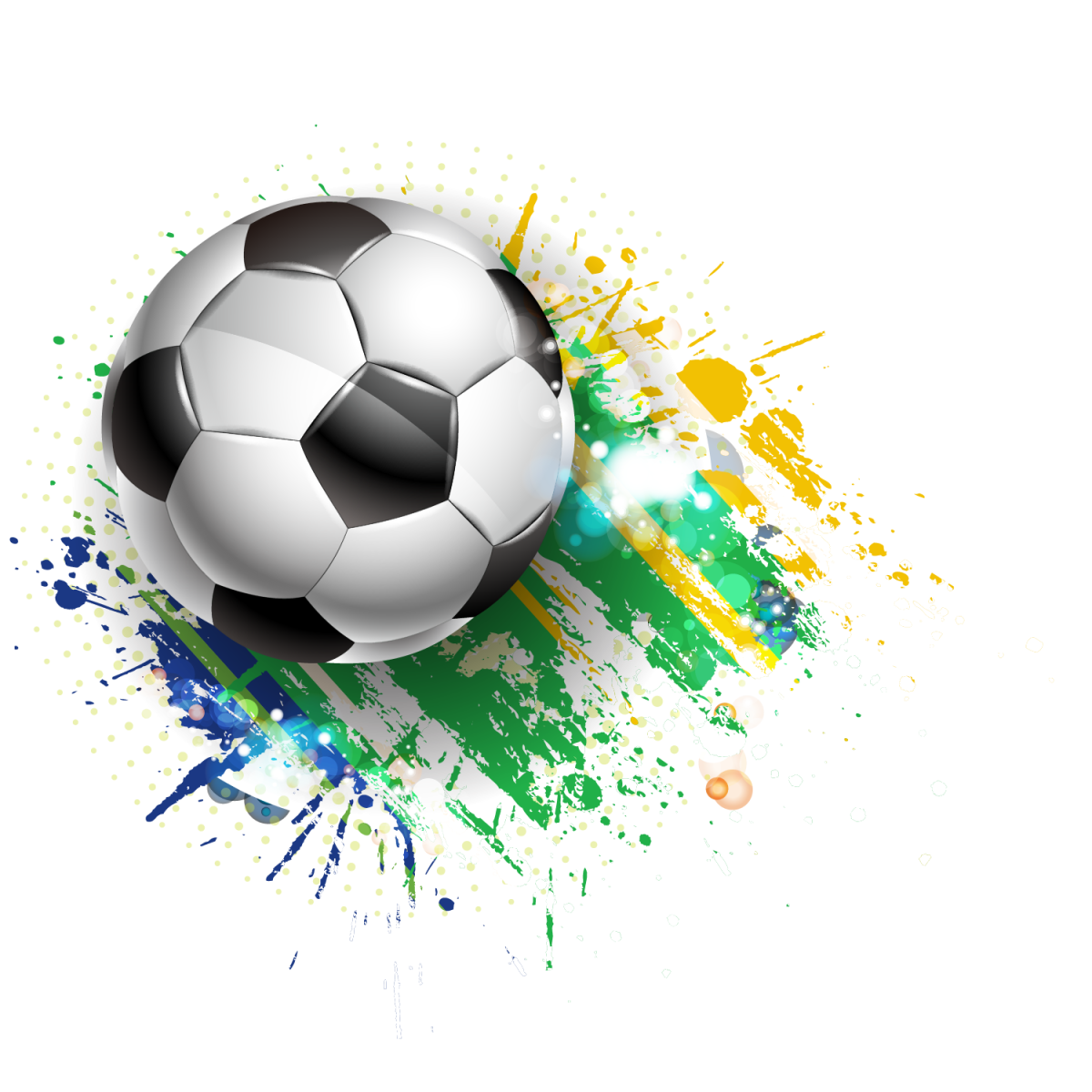 Фитбол на прозрачном фоне