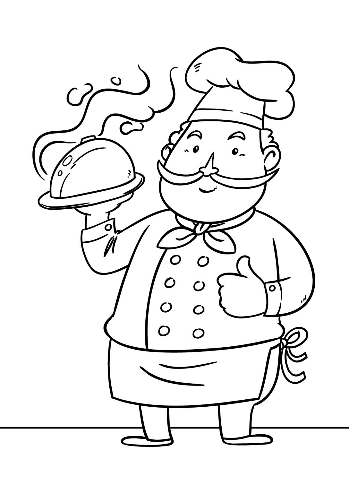 Стилизованный пекарь