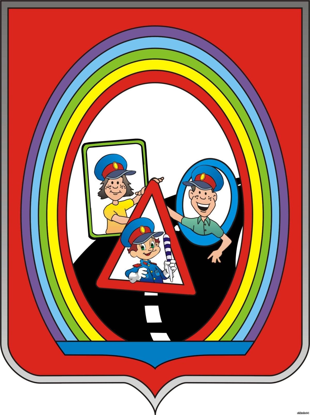 Эмблема дорожного движения