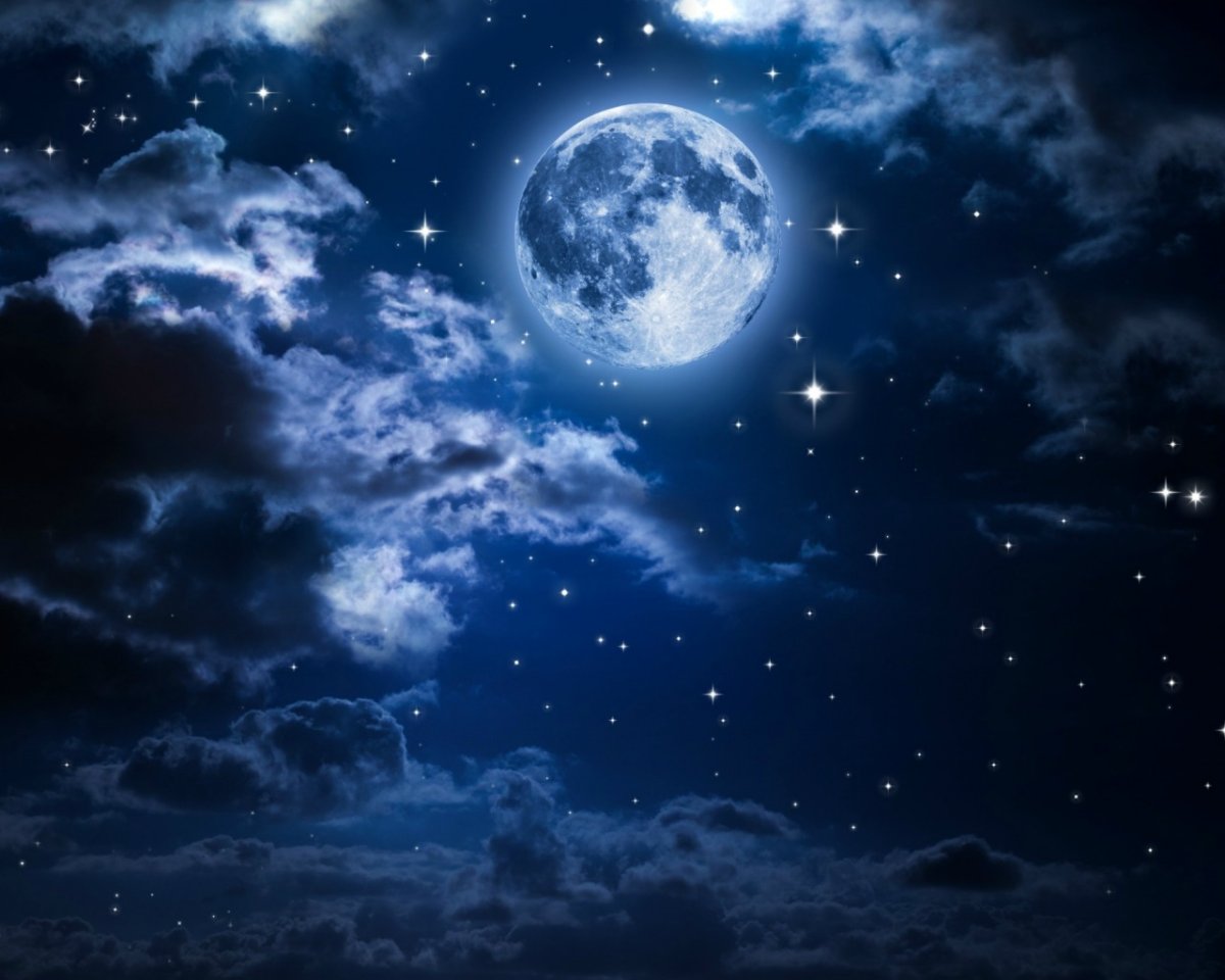 Лунное небо
