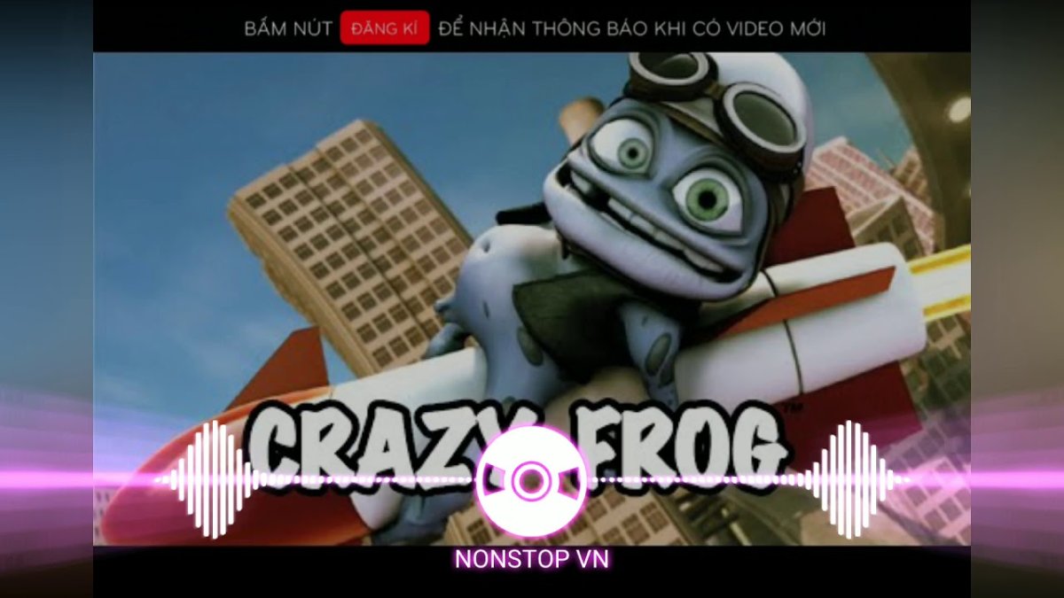 Crazy Frog дрынь дыгыдынь