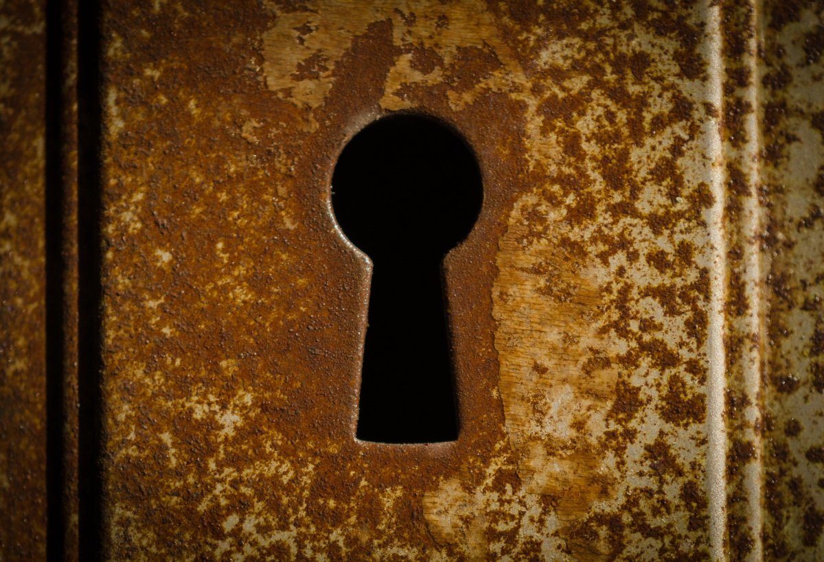 Текстура замочной скважины