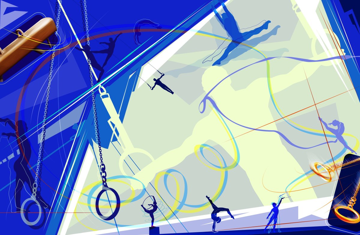 Спортивный фон для презентации