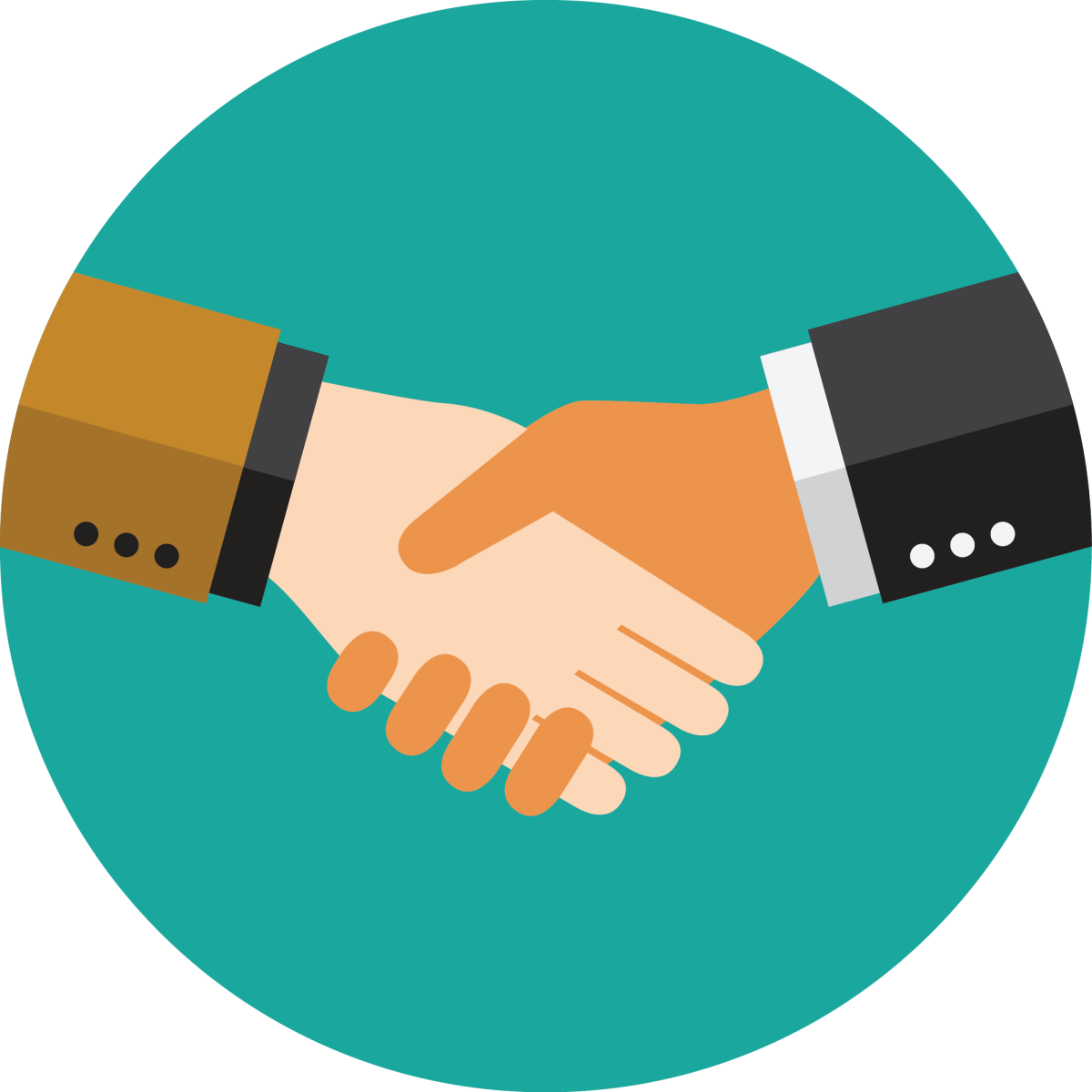 Рукопожатие иконка