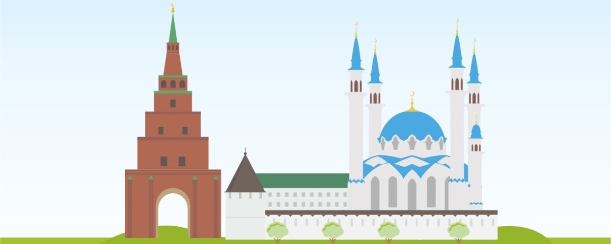 Казань Сююмбике башня вектор