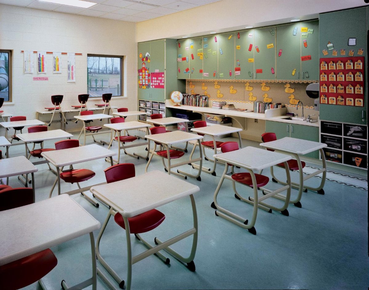 Современный класс в школе