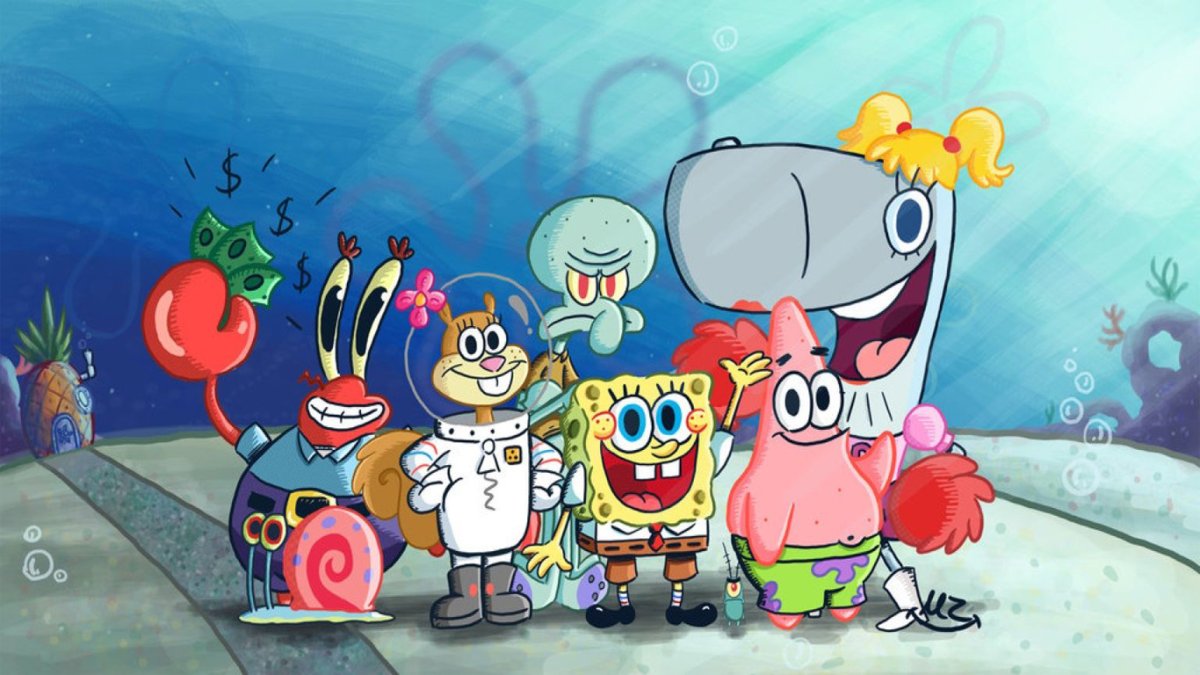 Губка Боб квадратные штаны и его друзья