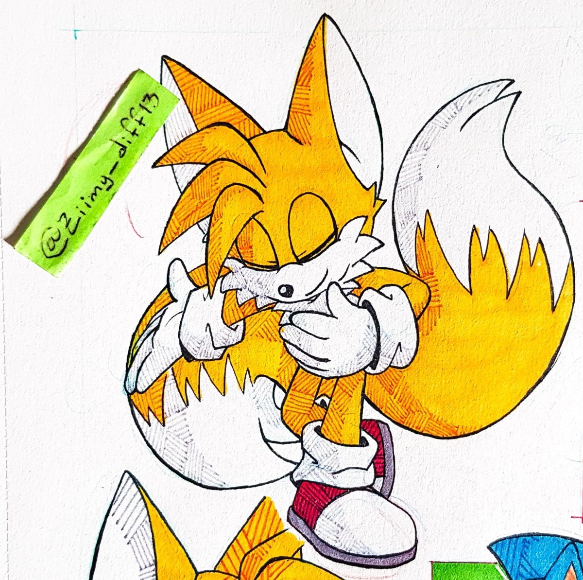 Miles Prower Tails Sad