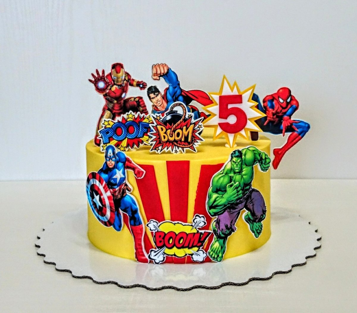 Супергерои для печати