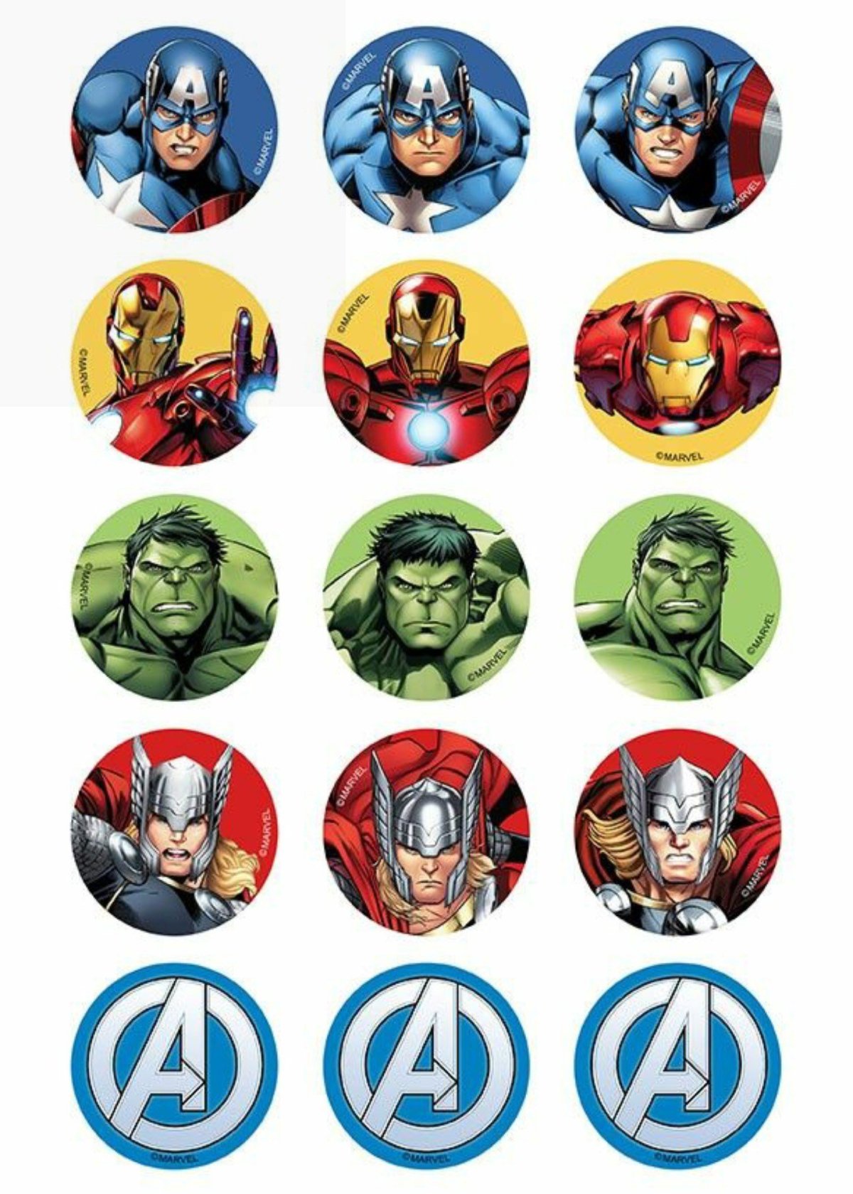 Мстители круглые