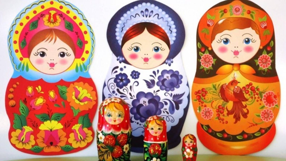 Матрешка для детей дошкольного возраста