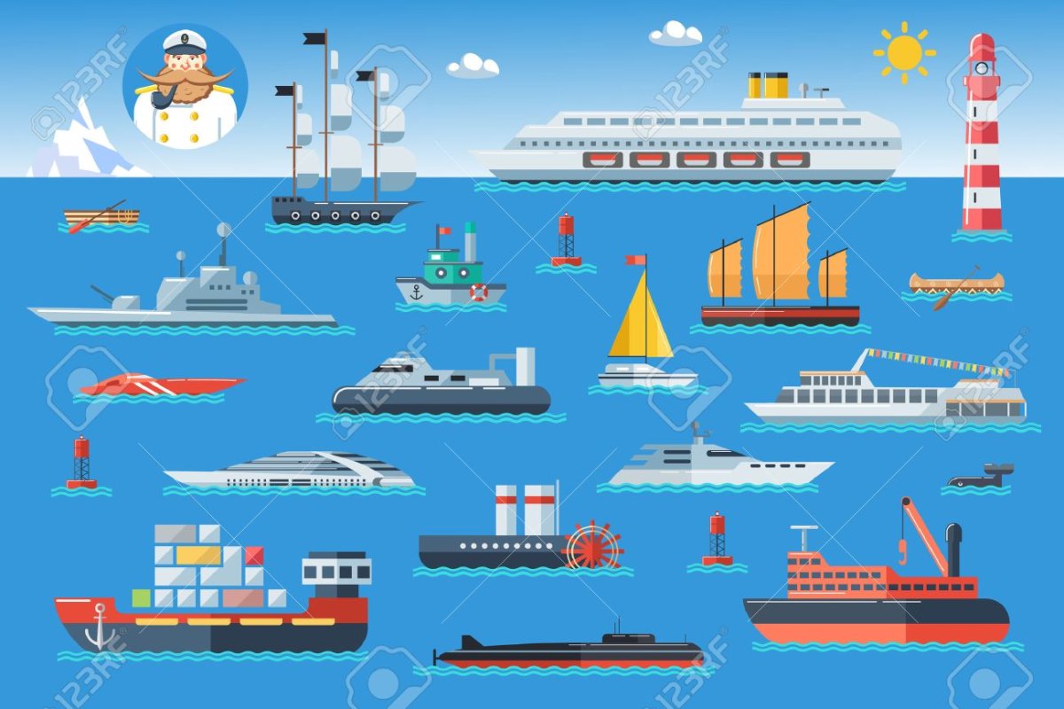 Морской транспорт для детей