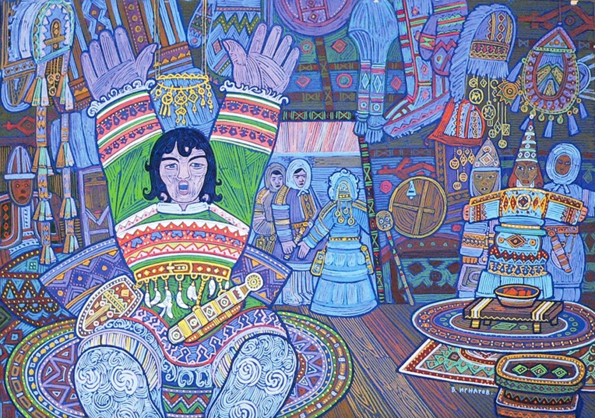 Василий Игнатов Коми художник картины