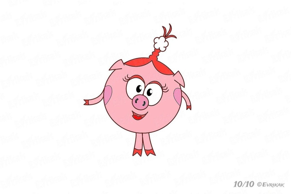 Нюша Смешарики кадры