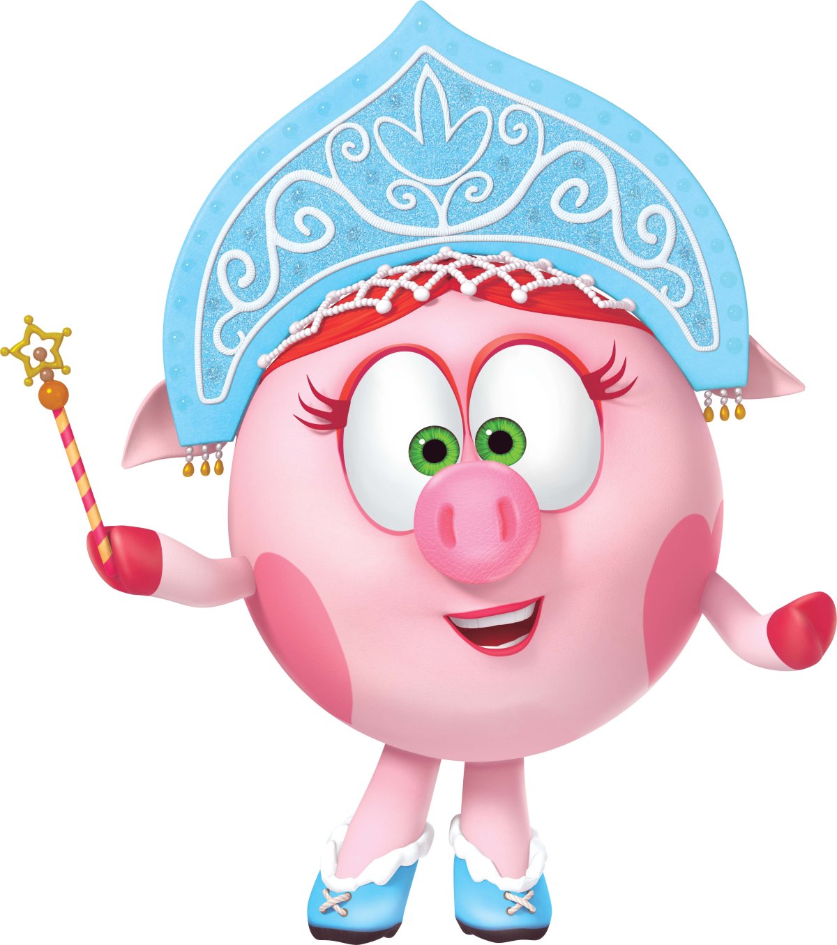 Нюша из смешариков картинки