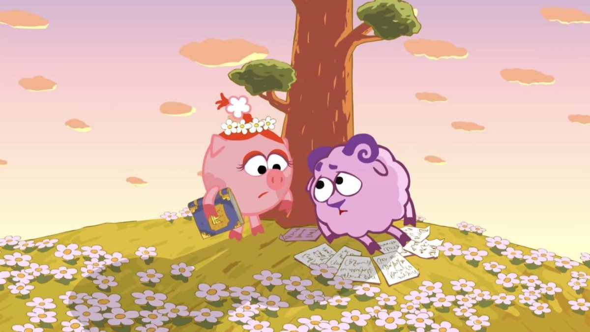 Смешарики в живописи