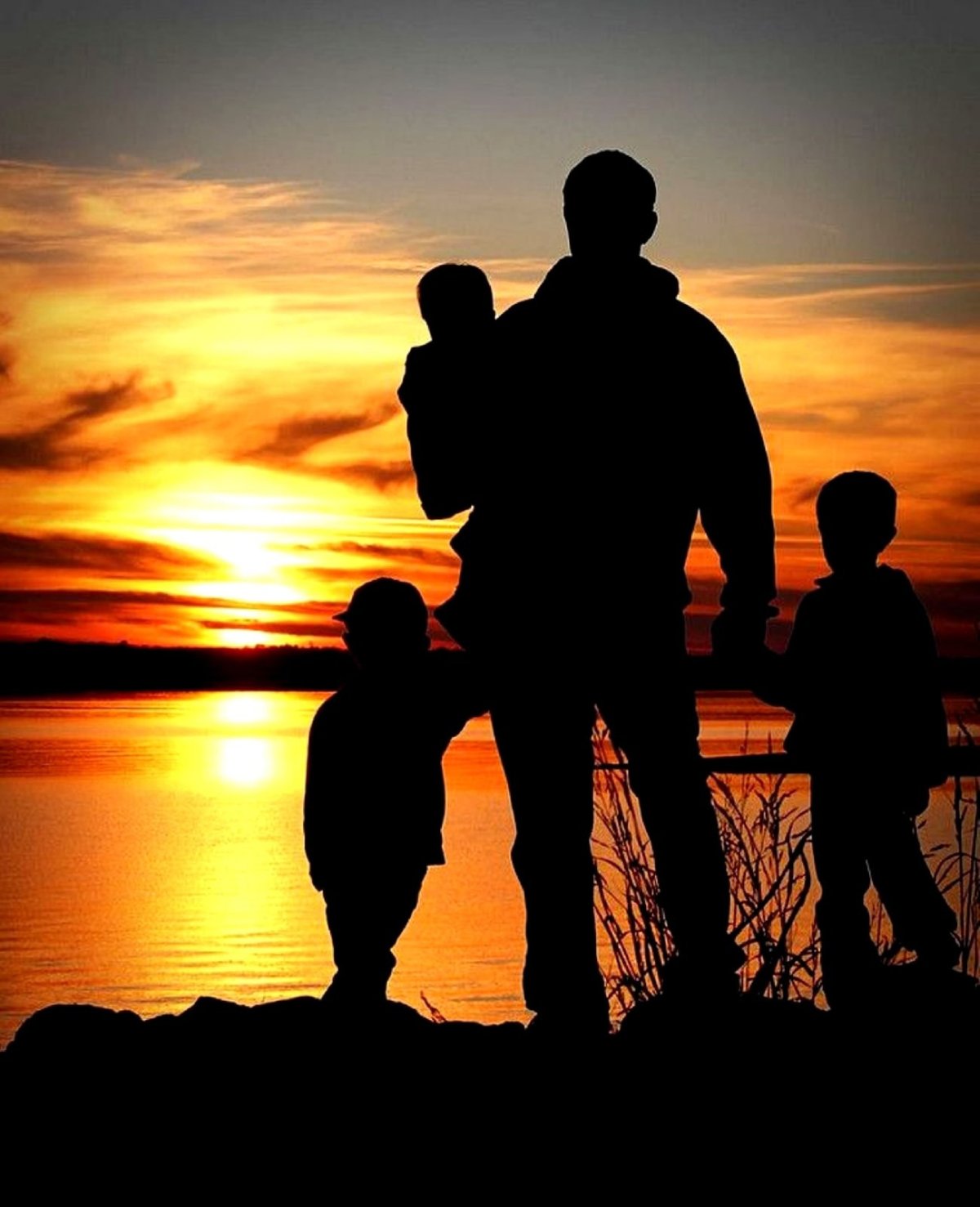 Семья силуэт