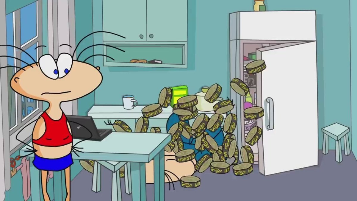 Масяня под желтым прессом