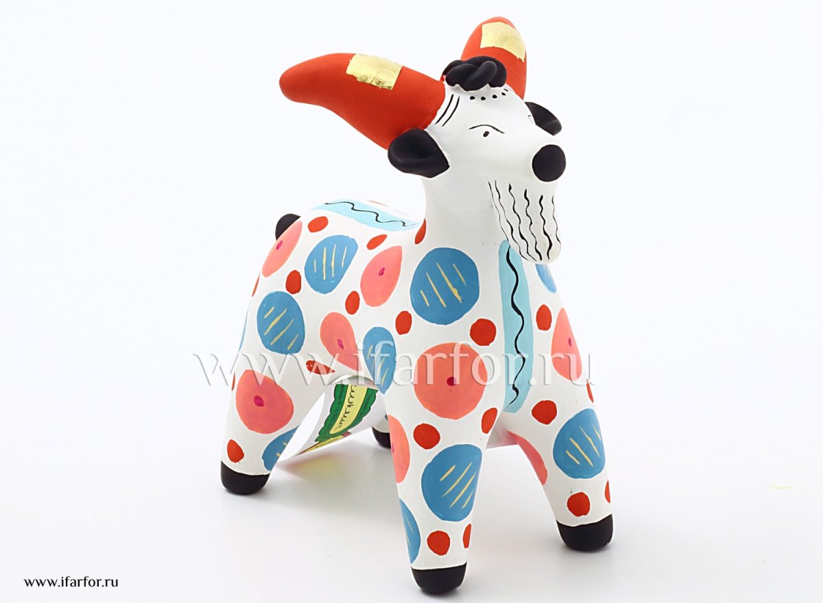 Дымковская игрушка Олежек