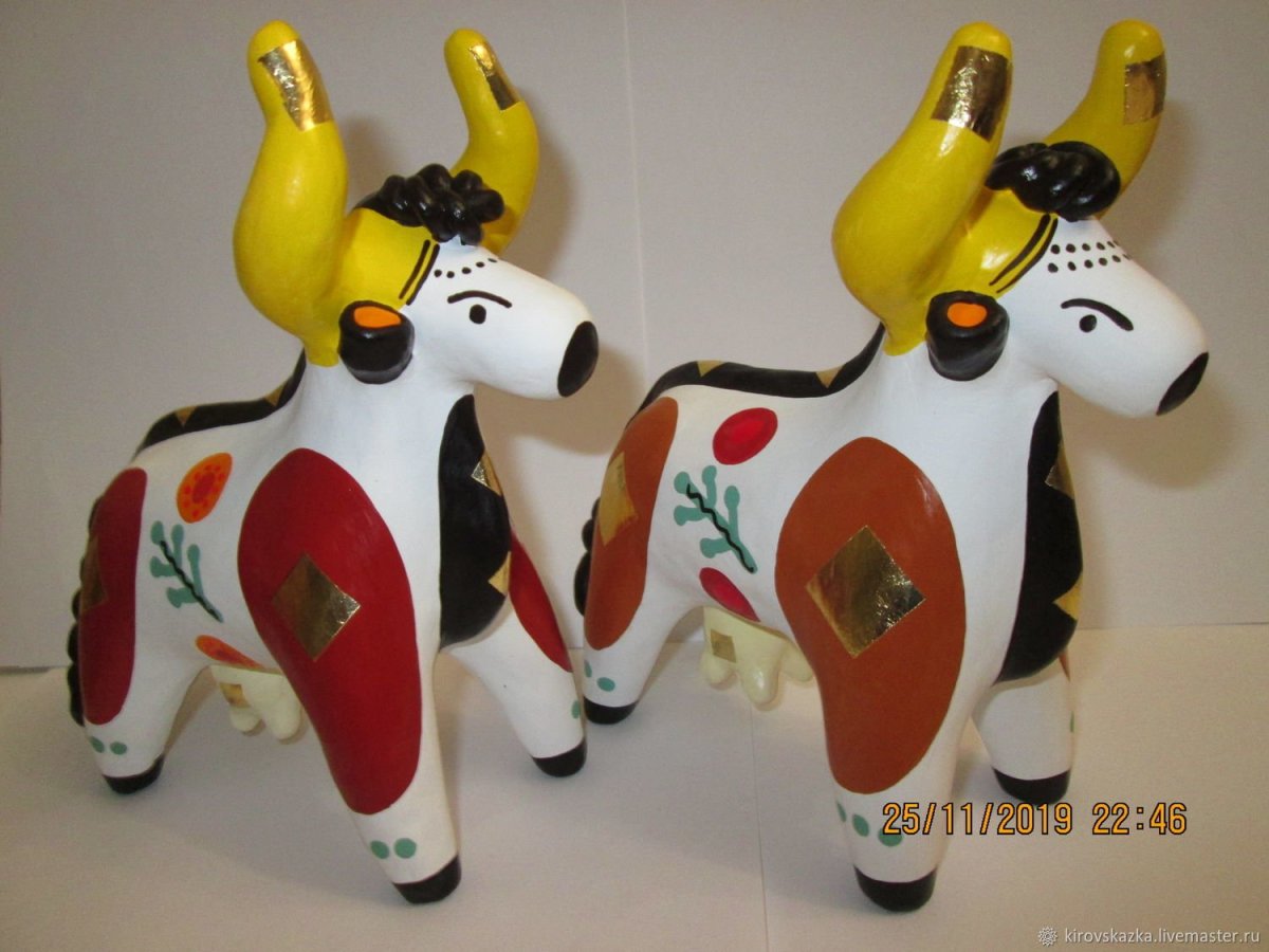 Олешек Дымковская игрушка раскраска