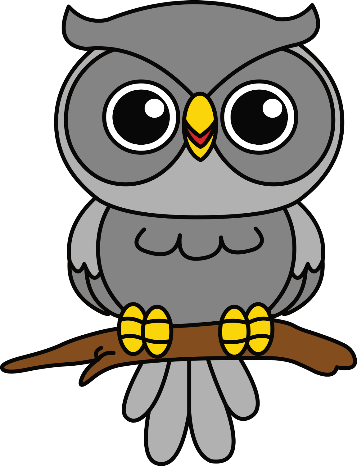 Совушка на прозрачном фоне школьные