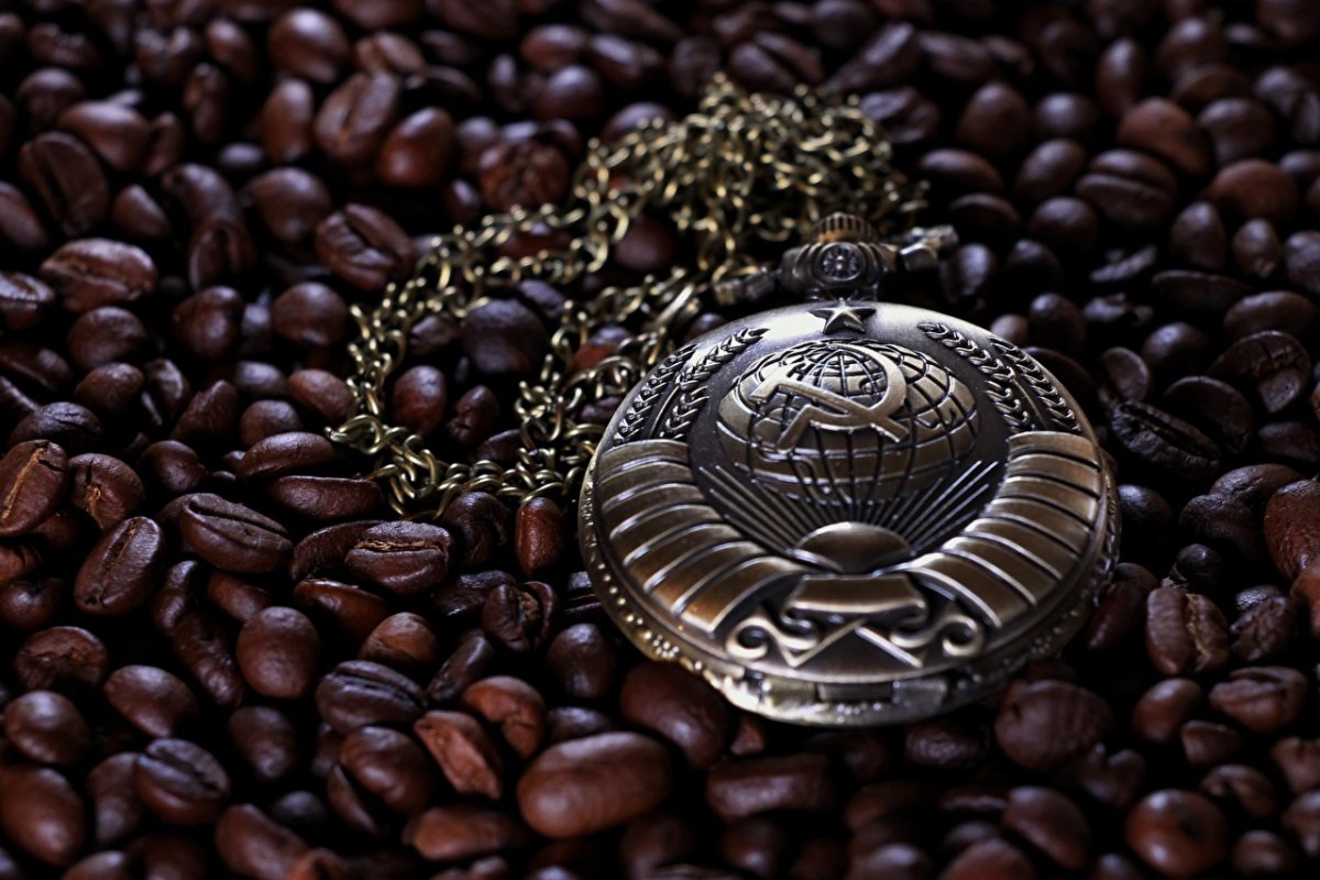 Кофе Советский в зернах