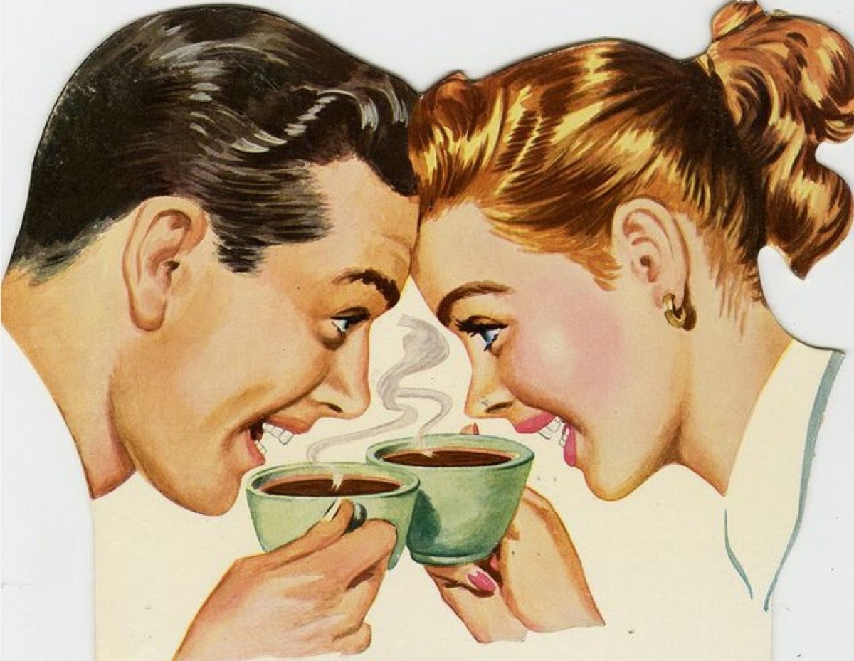 Старинные плакаты кофе