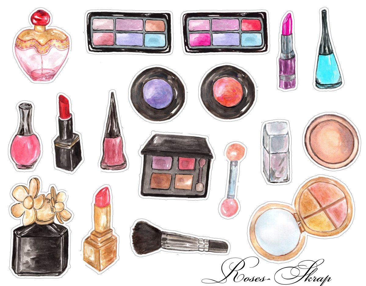 Косметика рисунок
