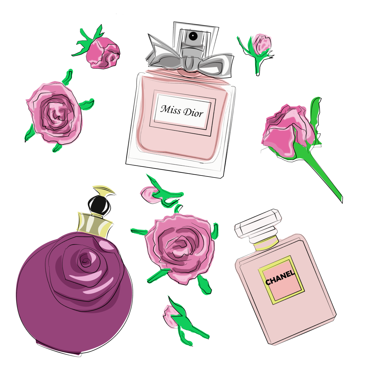 Косметика иллюстрация