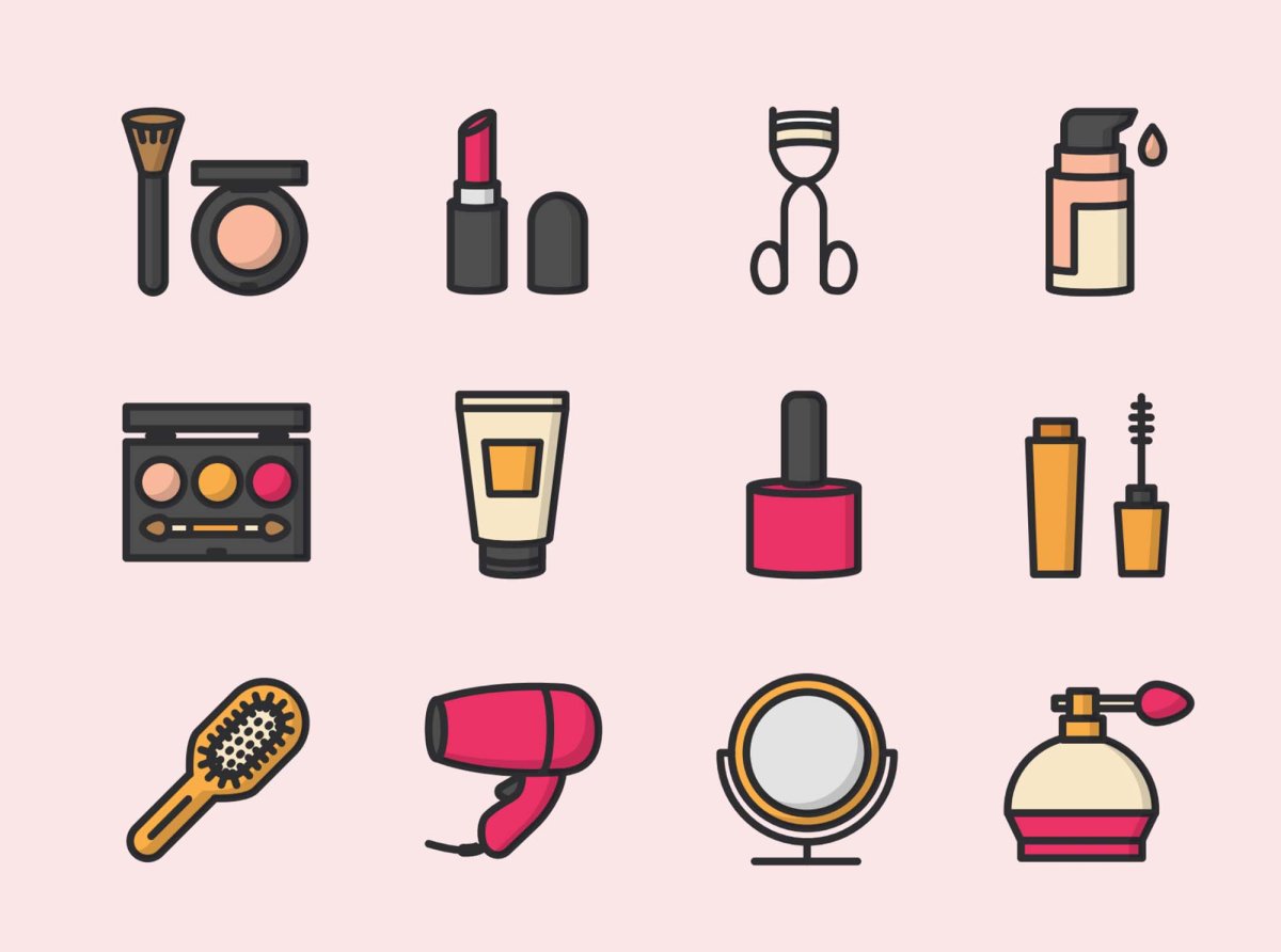 Логотип акварельный косметика