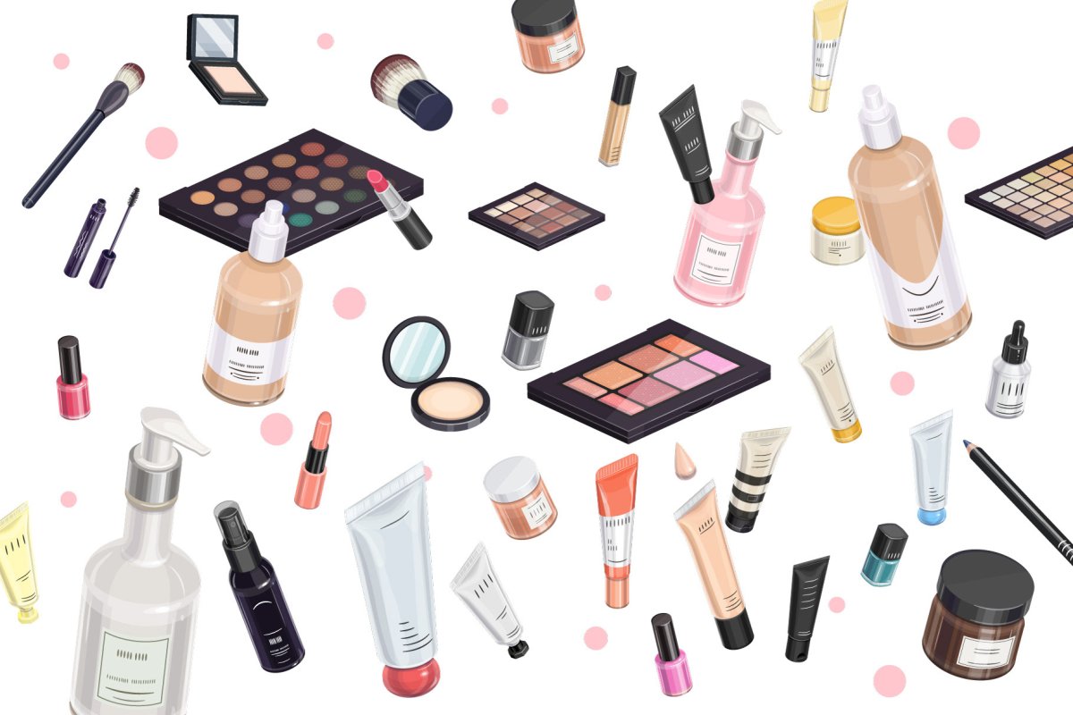 Косметика клипарт