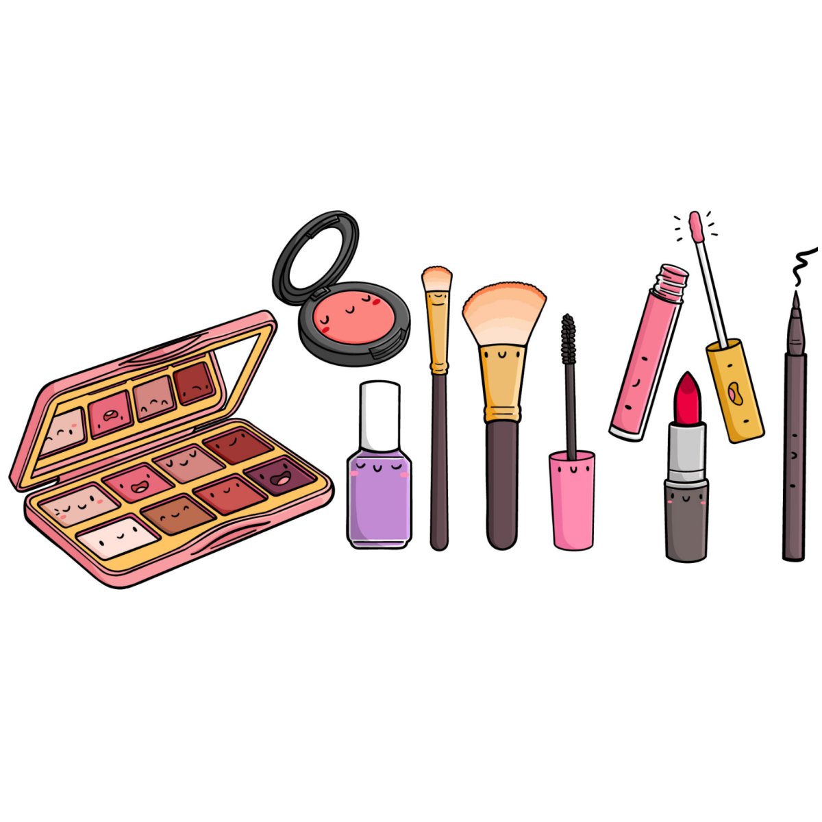 Косметика рисунок