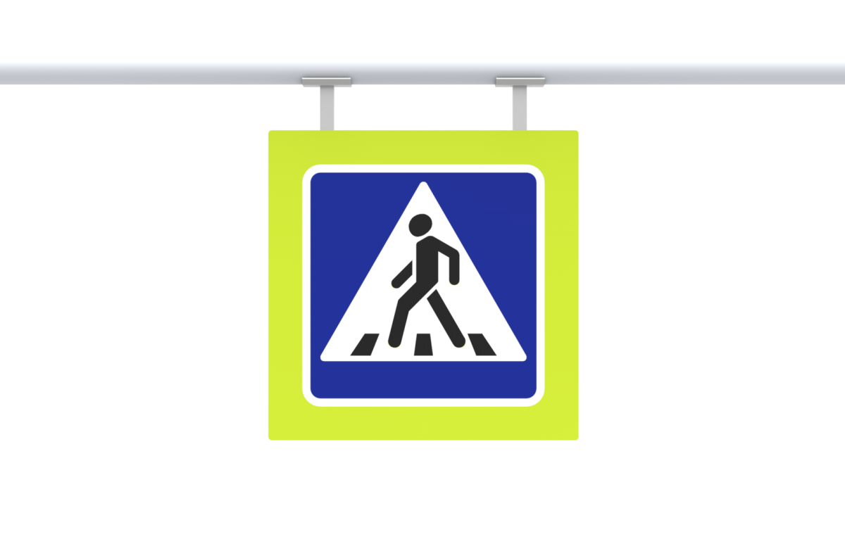 Дорожный знак Зебра