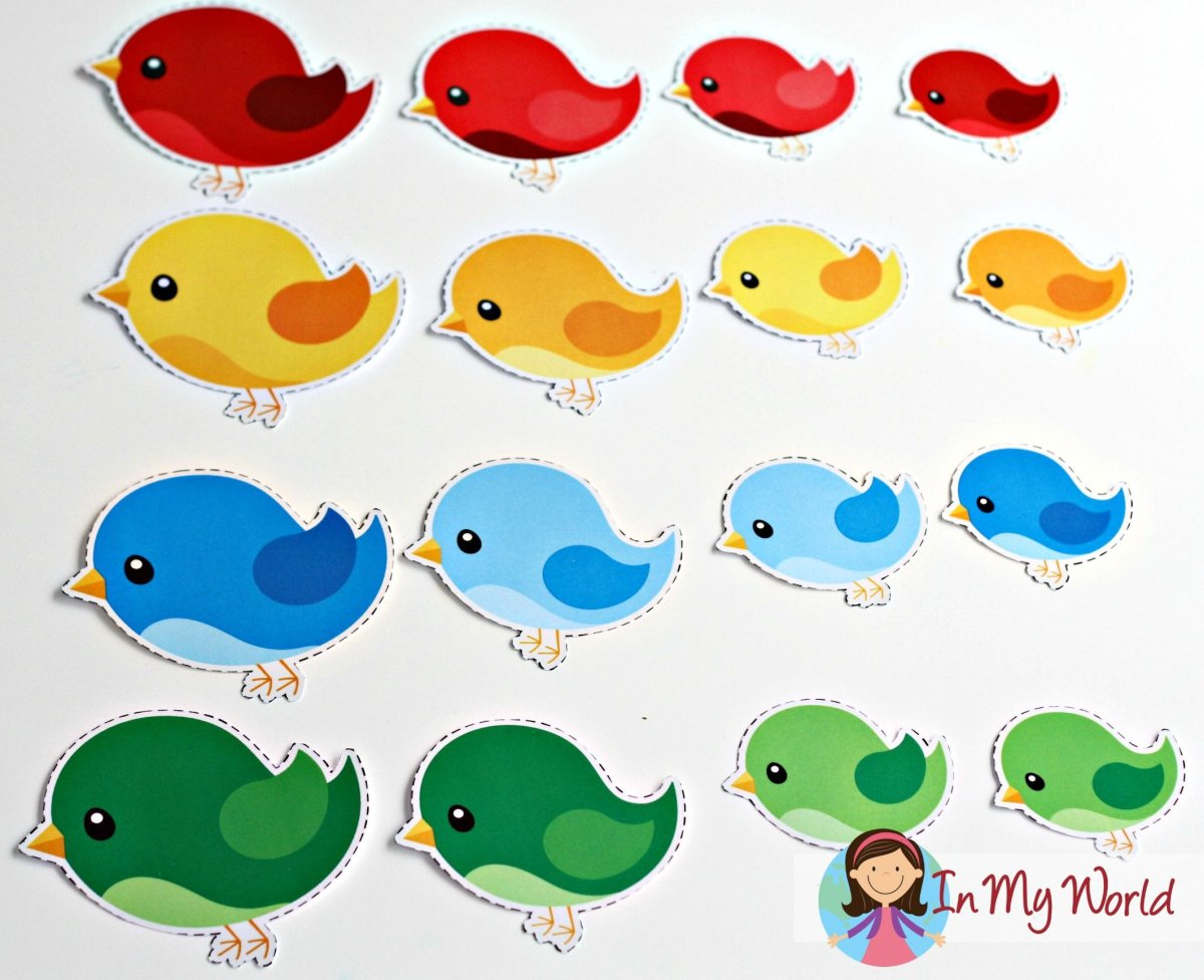 Занятие птички для малышей