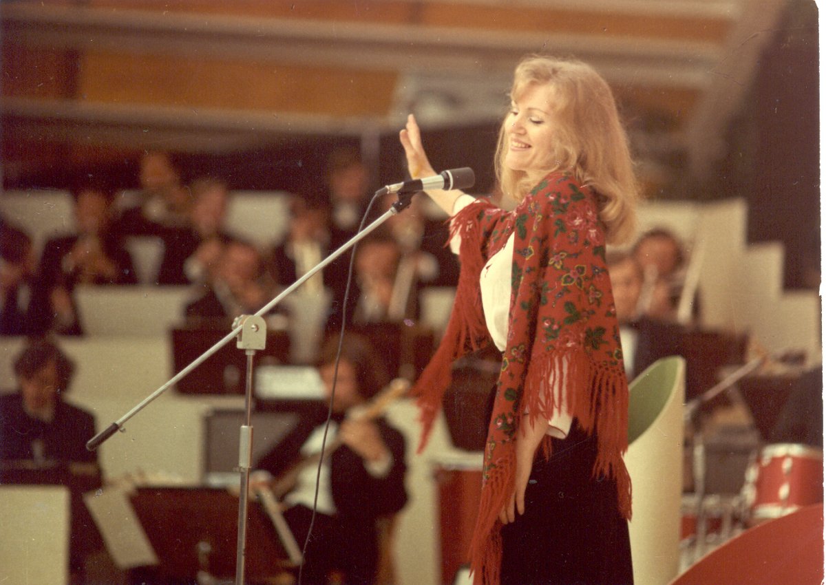 Анна Герман похороны 1982