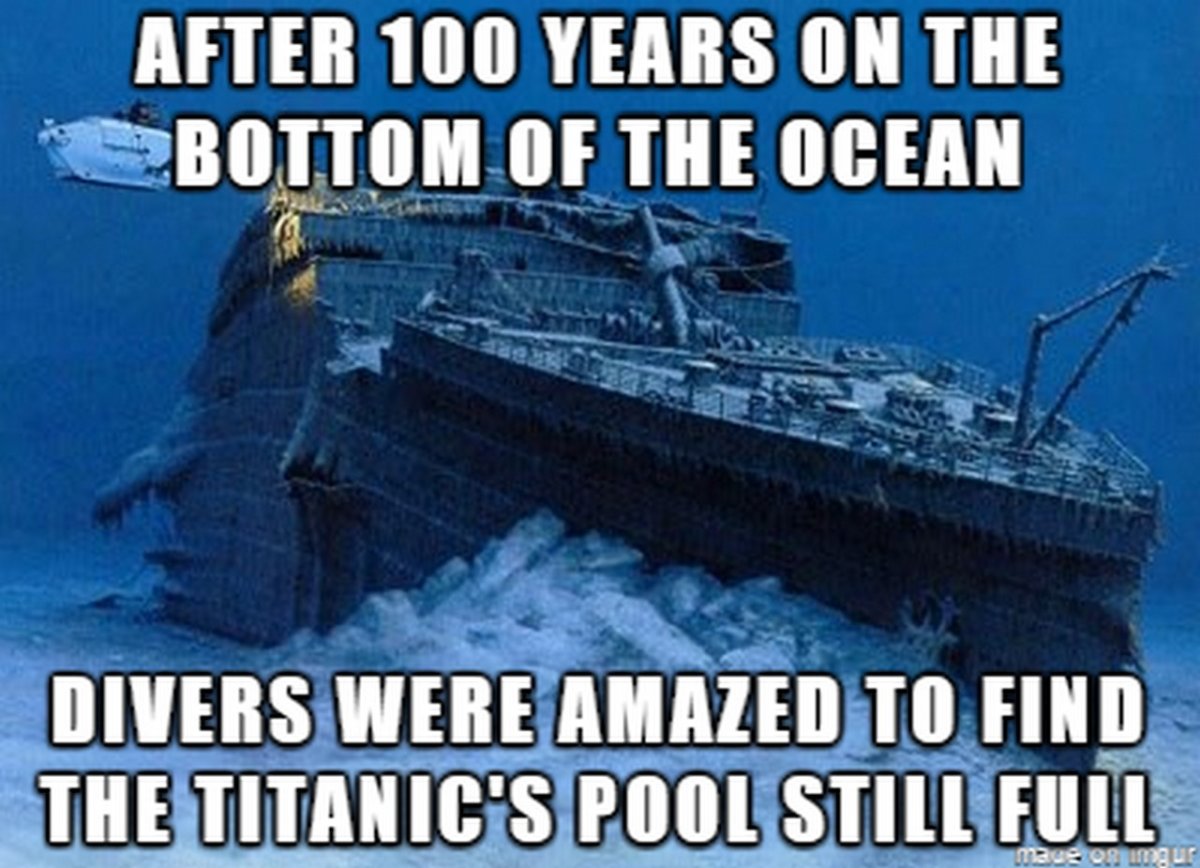 Шутки про Титаник