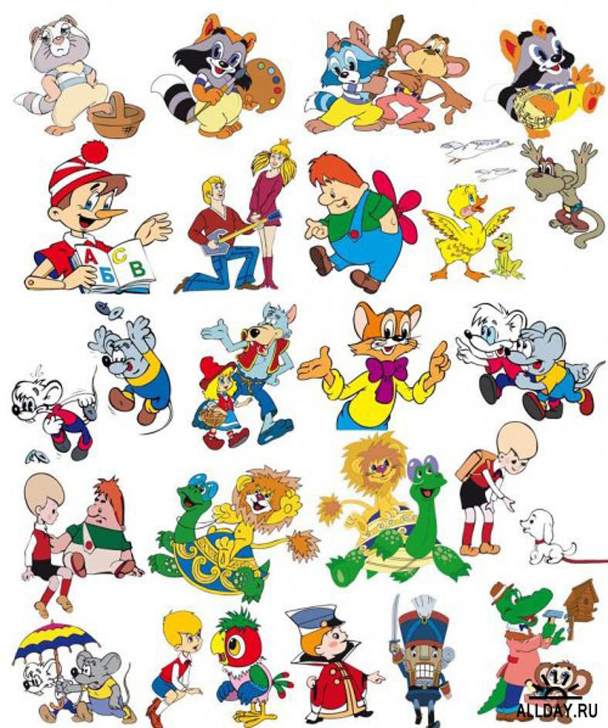 Герои Союзмультфильма